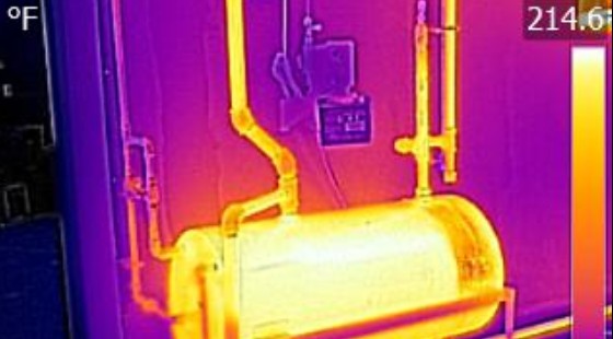 NCMI - MDR Boiler Room Thermal Image